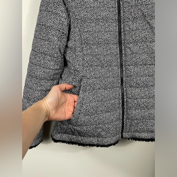 Reversible Mossbud Swirl Dotted Jacket by TheNorthFace Little/Big Girls? Size XL - Picture 5 of 14